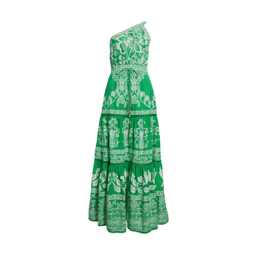 Sweet Garden Green Maxi Dress (9354057417009)
