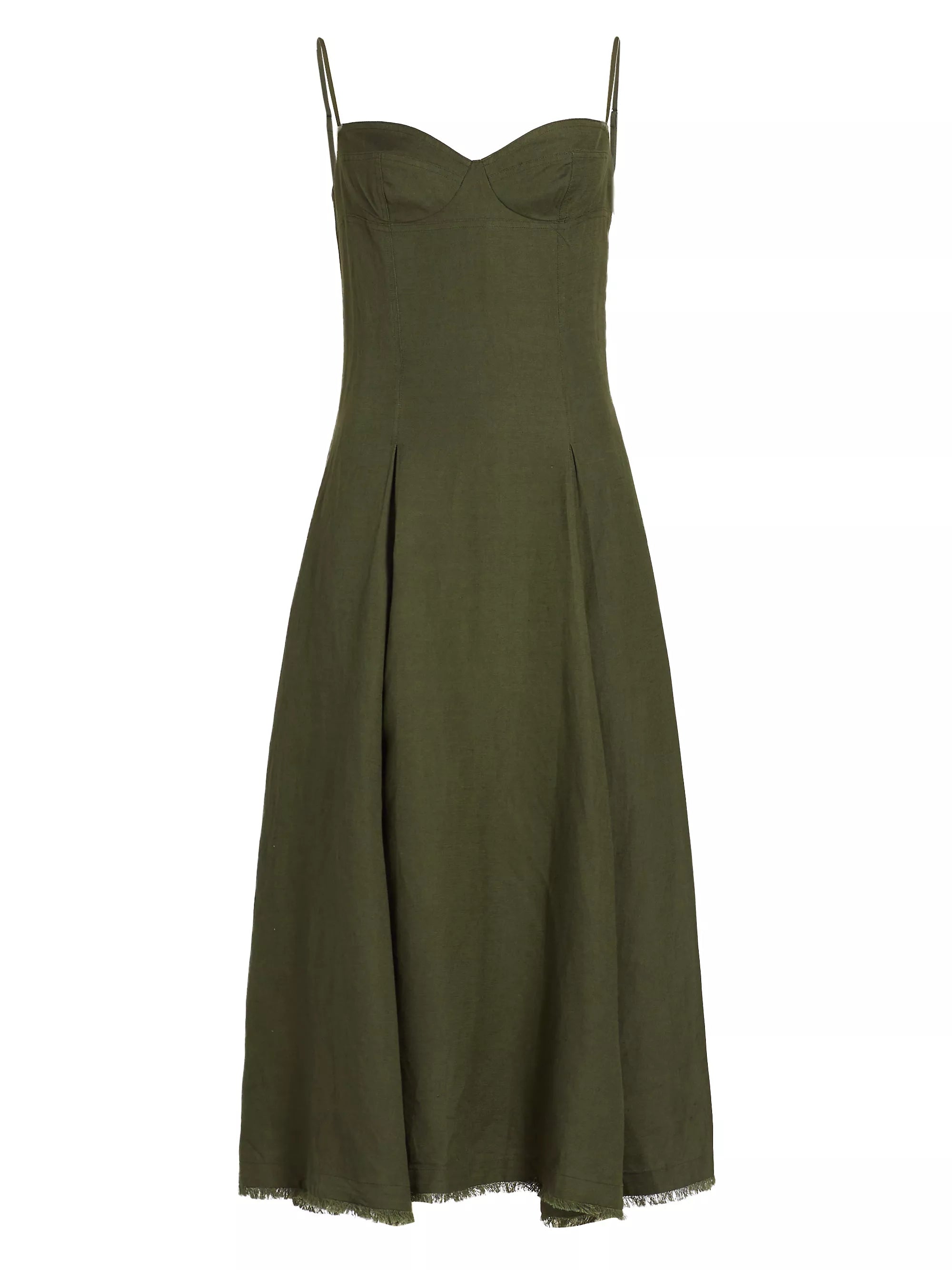 Jonathan simkhai green bustier dress best sale