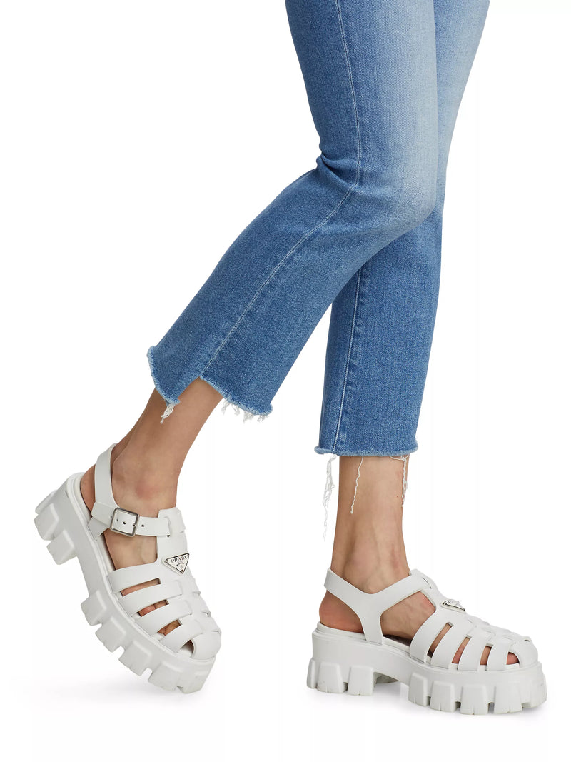 MOTHER THE INSIDER CROP STEP FRAY (6652201009223)