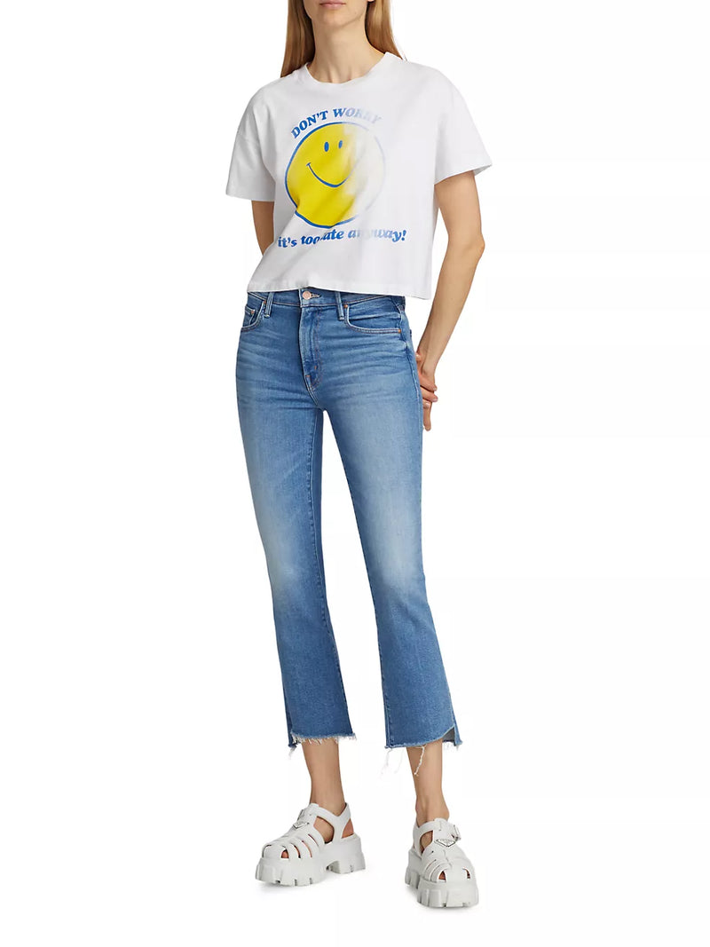 MOTHER THE INSIDER CROP STEP FRAY (6652201009223)