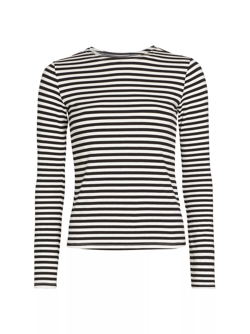 Tess Crew Nk L/s Stripe (9354081337649)