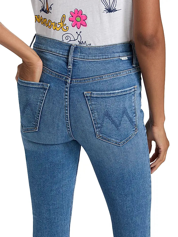 MOTHER DENIM HIGH WAISTED WEEKENDER SKIMP
