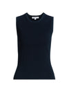 VERONICA BEARD CREWNECK SID SLEEVELESS PULLOVER