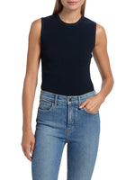 VERONICA BEARD CREWNECK SID SLEEVELESS PULLOVER