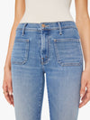 MOTHER THE PATCH POCKET WEEKENDER DENIM