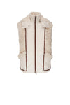Sarai Shearling Combo Vest (8290985443633)