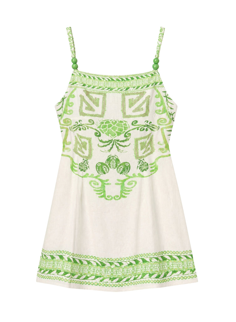 KATE FORD OCHNA COWL MINI DRESS