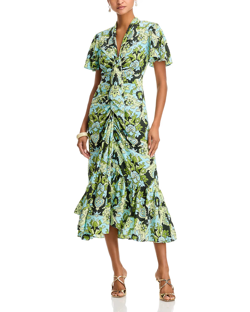 Damask Peeta Dress (10039391191345)