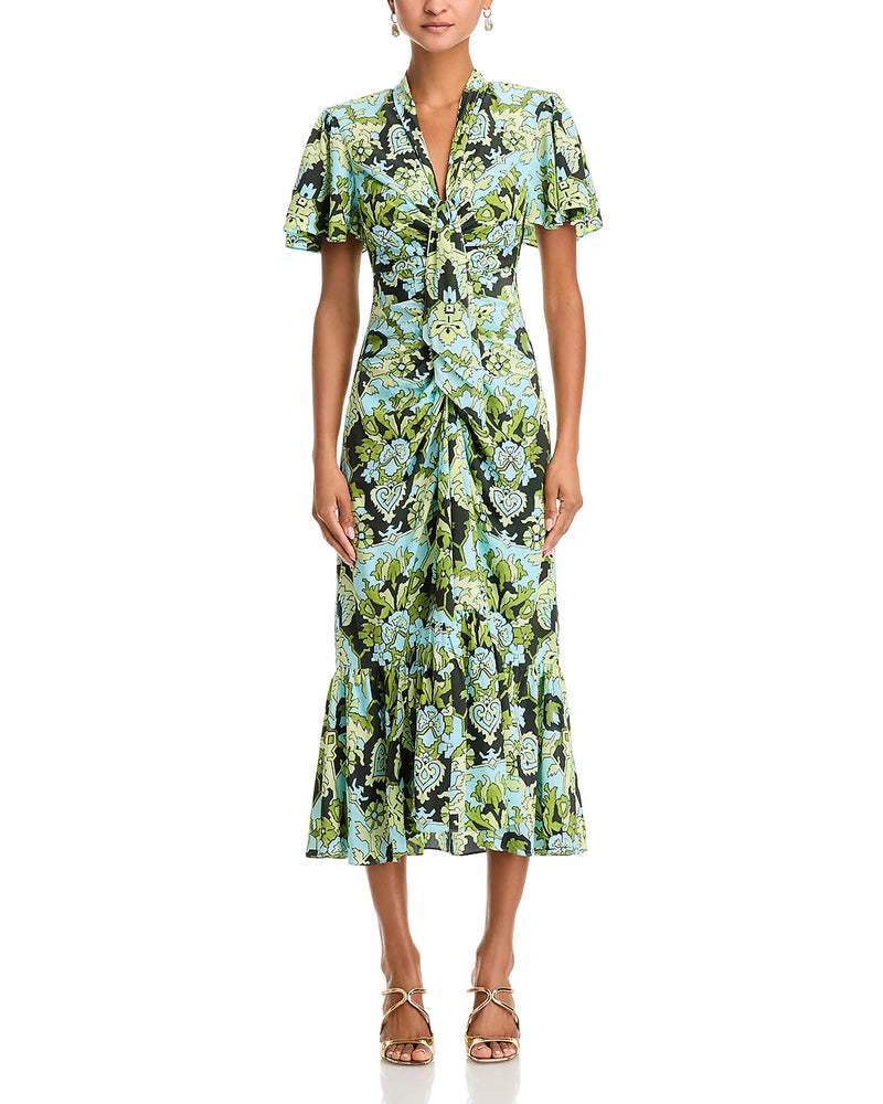 Damask Peeta Dress (10039391191345)