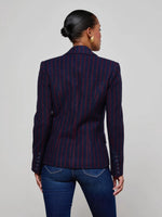 L'AGENCE KENZIE DOUBLE BREASTED BLAZER