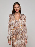 L'AGENCE COLIN DOUBLE BREASTED BLAZER