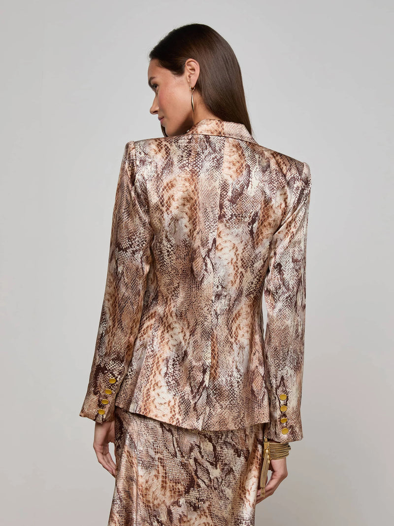 L'AGENCE COLIN DOUBLE BREASTED BLAZER