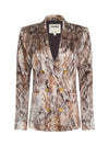 L'AGENCE COLIN DOUBLE BREASTED BLAZER