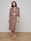 L'AGENCE TAI MIDI SKIRT
