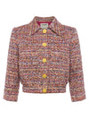 L'AGENCE JIA CROP 3/4 SLEEVE JACKET