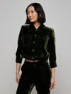 L'AGENCE JIA CROP 3/4 SLEEVE JACKET