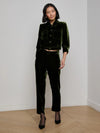 L'AGENCE JIA CROP 3/4 SLEEVE JACKET