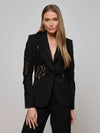 L'AGENCE CLEMENTINE LACE BLAZER