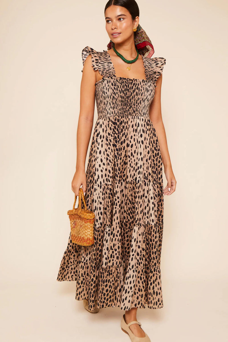 Kendall Dress Antelope Spot Bl (10166233694513)