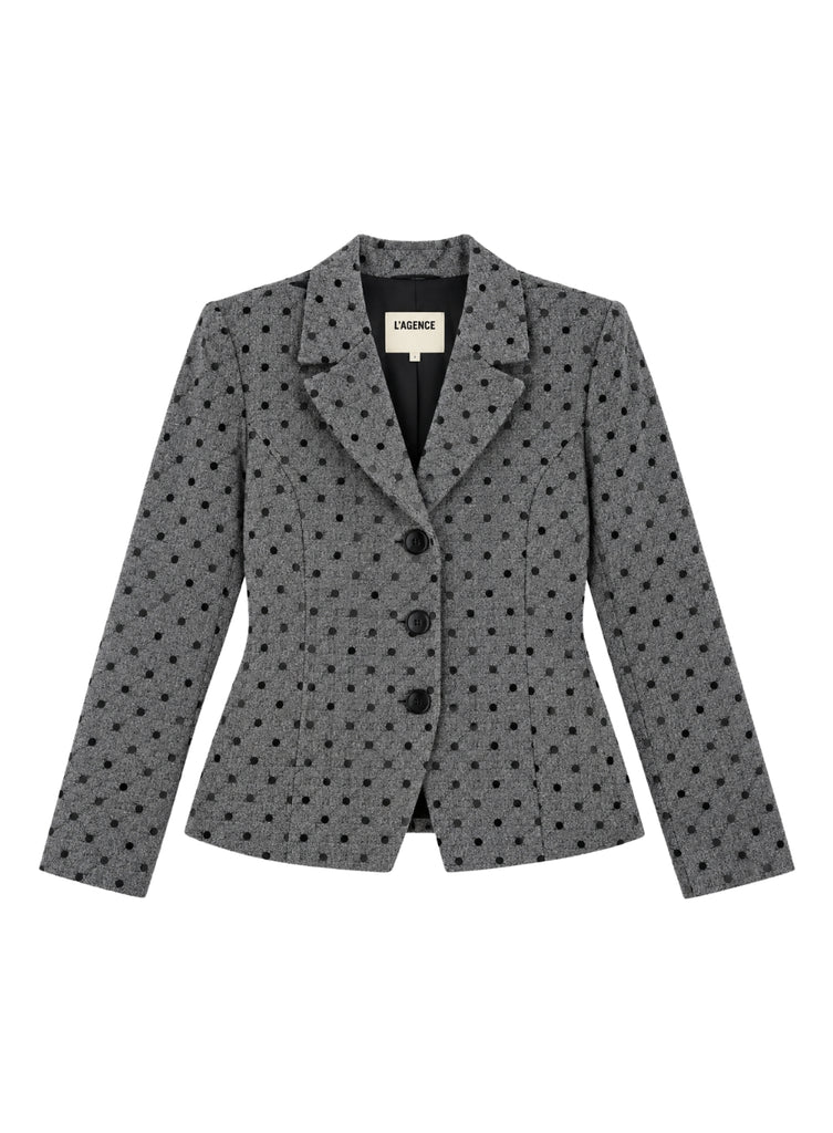 L'AGENCE ODILE SINGLE BREASTED BLAZER