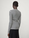 LISA YANG VIVIAN STRIPED TOP