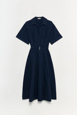 Deanna S/s Belted Midi Dress (10037389099313)