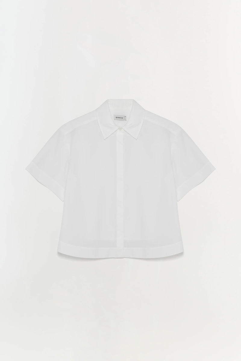 Bernie S/s Pleated Shirt (10037389328689)