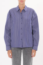 IRO ATKIN STRIPED BLOUSE (8246415556913)