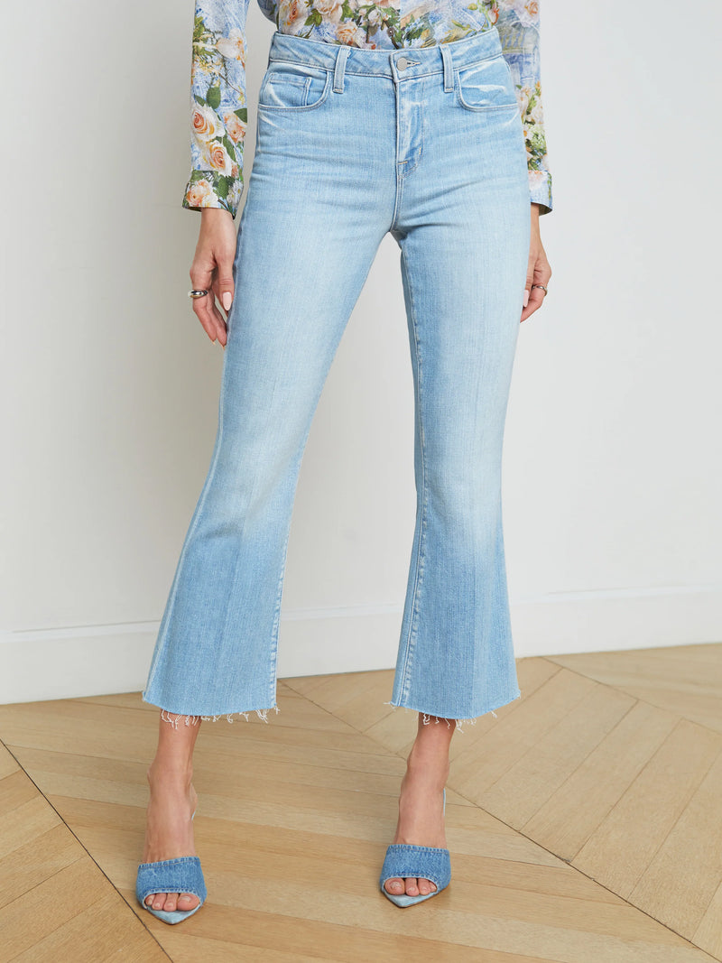 L'AGENCE KENDRA HIGH RISE CROP FLARE (6606887977031)