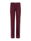 L'AGENCE COATED CLAYTON WIDE LEG PANT