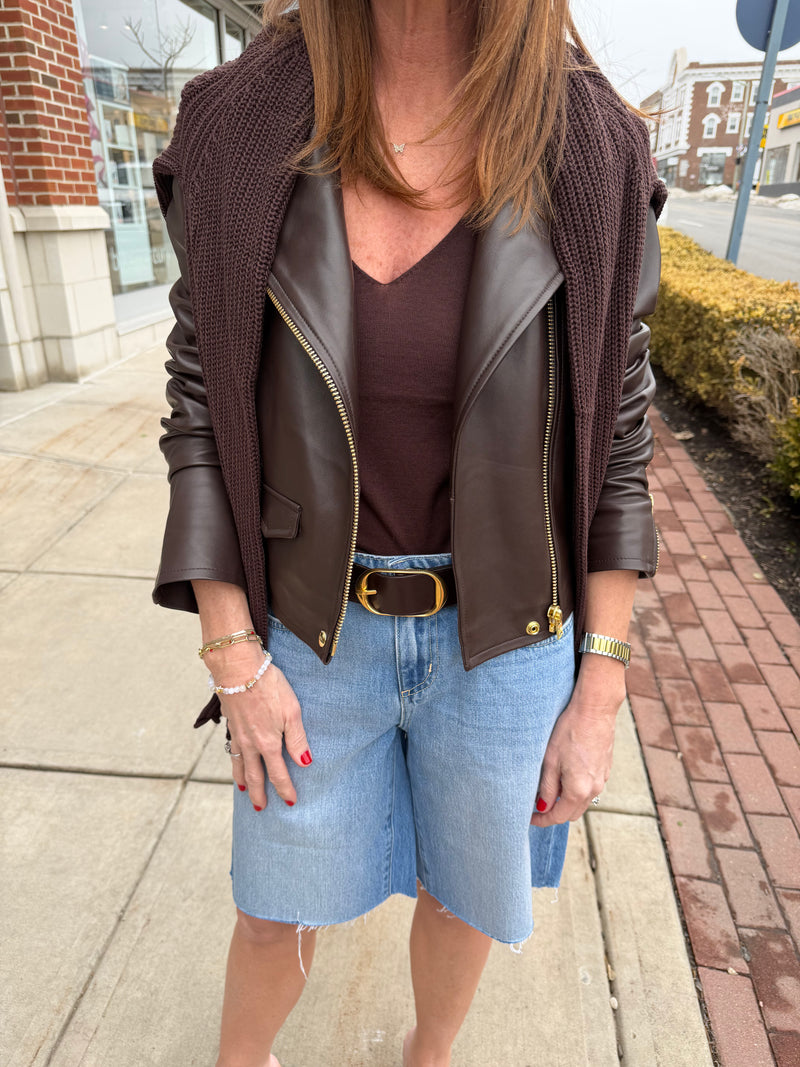 IRO ASHVILLE IN CHOCOLATE BROWN – Shop-Skirt