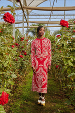 FARM RIO TROPICAL JACQUARD KNIT CARDIGAN (10161781899569)