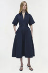 Deanna S/s Belted Midi Dress (10037389099313)
