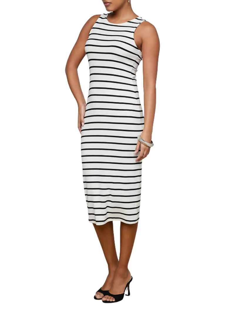 L'AGENCE NURA RACERBACK MIDI DRESS – Shop-Skirt