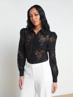 L'AGENCE JENICA LACE BLOUSE