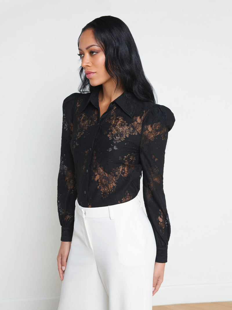 L'AGENCE JENICA LACE BLOUSE
