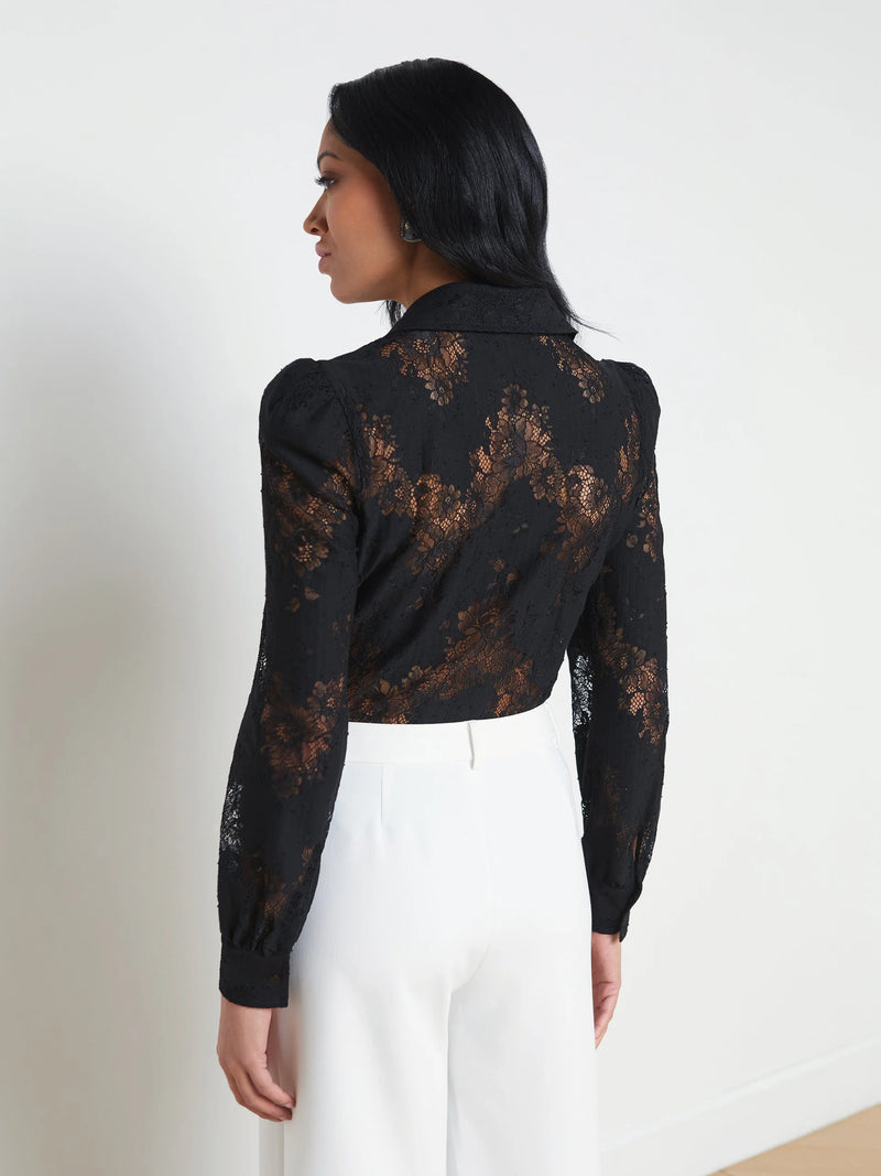 L'AGENCE JENICA LACE BLOUSE