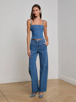 L'AGENCE ARLIN SEAMED MIDI TANK