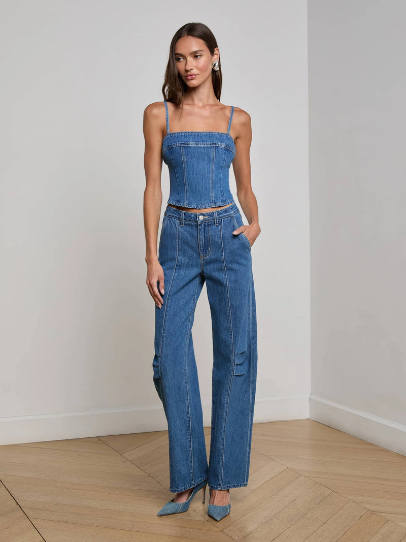 L'AGENCE ARLIN SEAMED MIDI TANK