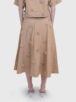 Novanna Pleated Midi Skirt (10118567035185)