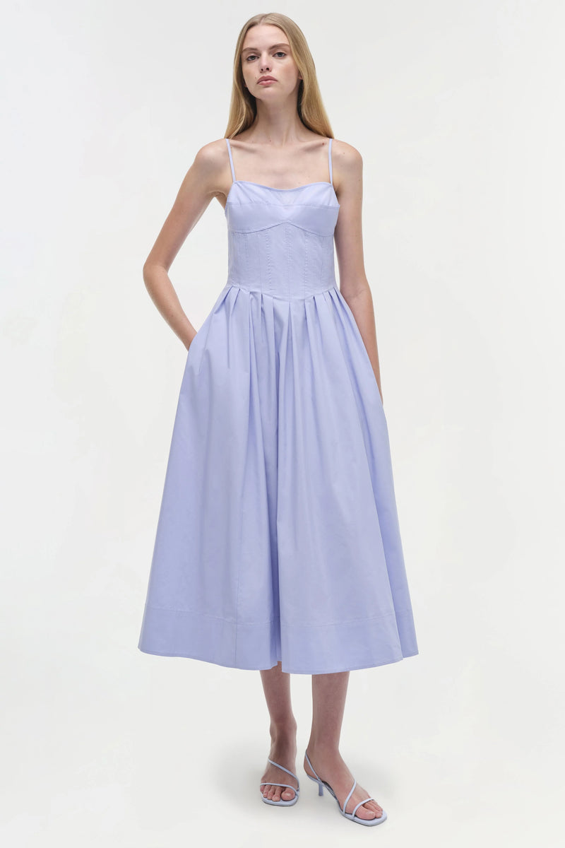 SIMKHAI KITTIYA MIDI DRESS (10071683825969)