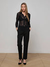 L'AGENCE INDIANA FITTED BLOUSE
