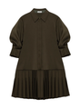 SIMKHAI REGINA SHORT SLEEVE MINI DRESS