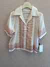 ALIX OF BOHEMIA OPHELIA BLUSH LATTICE SHIRT (10163712753969)