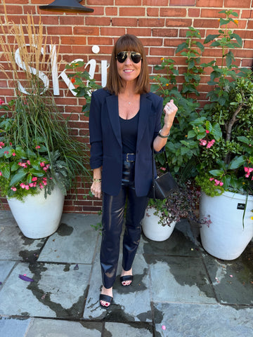 CINQ Á SEPT CREPE KHLOE BLAZER