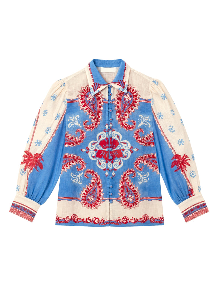 KATE FORD CLIVIA COLLAR BLOUSE