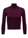 L'AGENCE KAMDYN CROP MOCK NECK