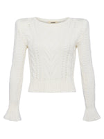 Mio Cable Crop Pullover (10165240070449)