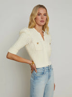 L'AGENCE DELILAH CROPPED CARDI (10165240201521)