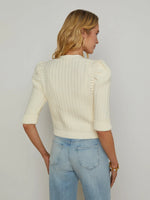 L'AGENCE DELILAH CROPPED CARDI (10165240201521)